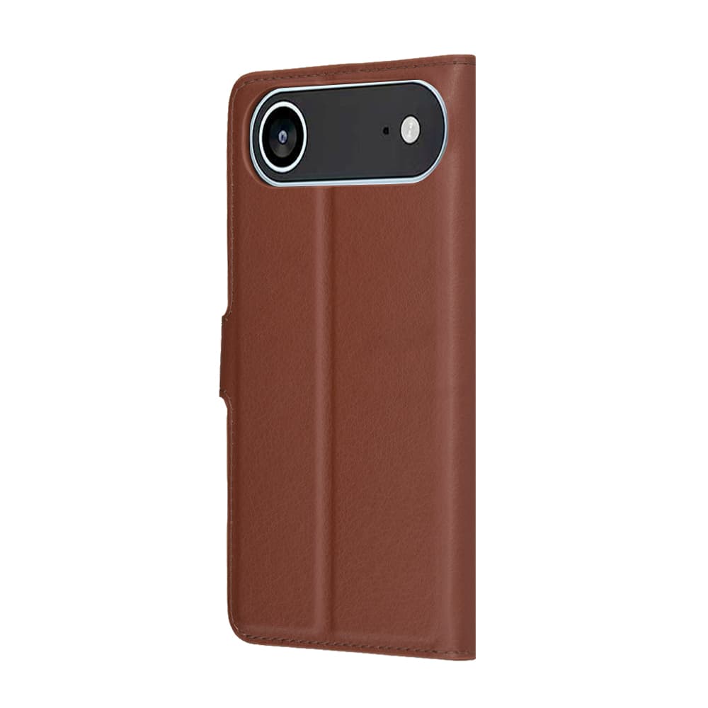 Kožené pouzdro Techsuit iPhone 17 Air hnědé - náhled 5