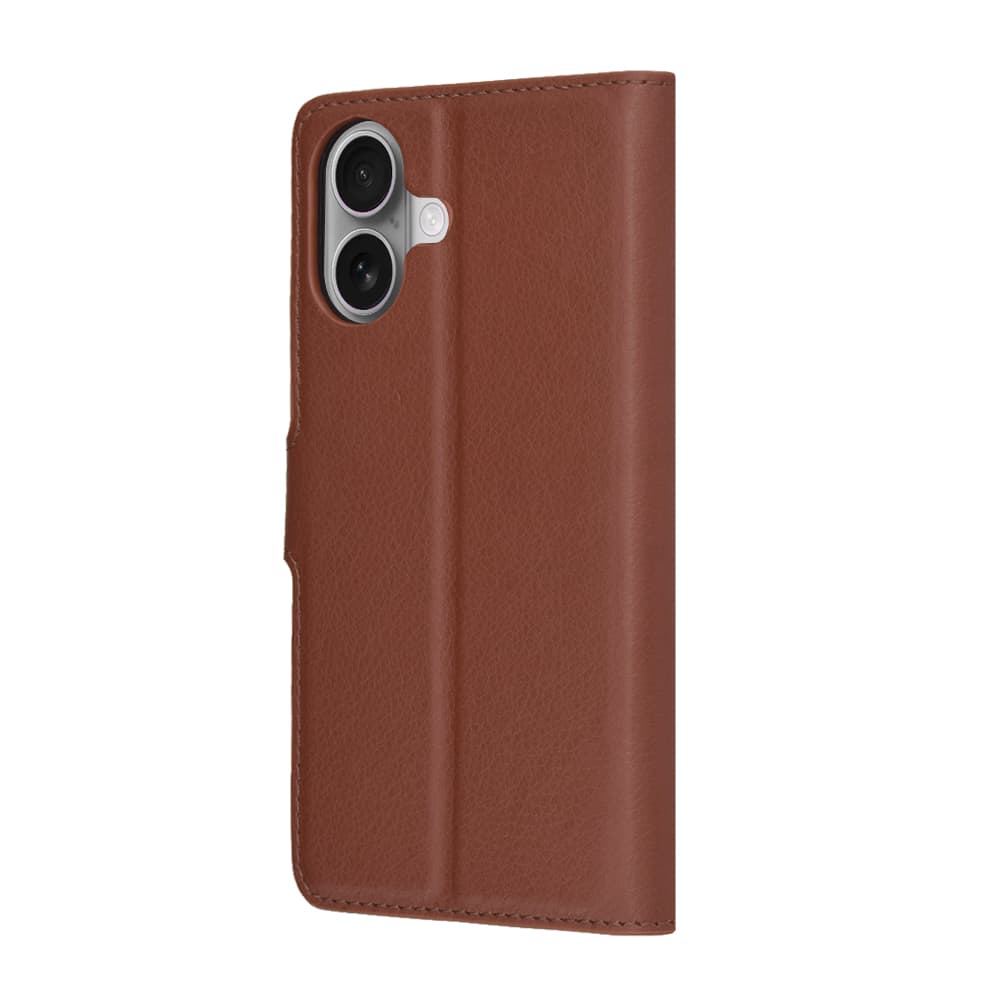 Kožené pouzdro Techsuit iPhone 17 hnědé - náhled 5