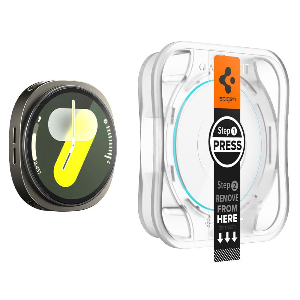 Spigen Glas.tR EZ Fit (2 pack) Samsung Galaxy Watch8 44mm čirý - náhled 5