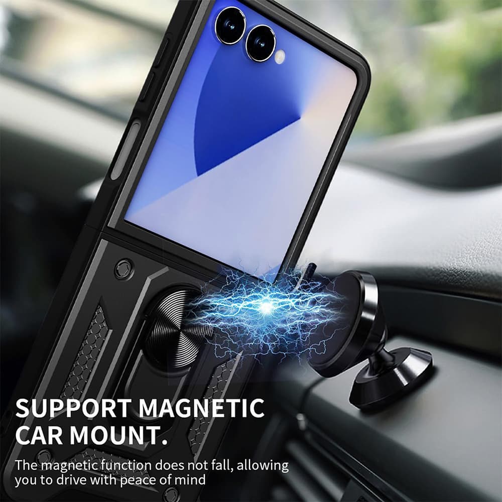 Techsuit CamShield Series pro Samsung Galaxy Z Flip7 černý - náhled 5