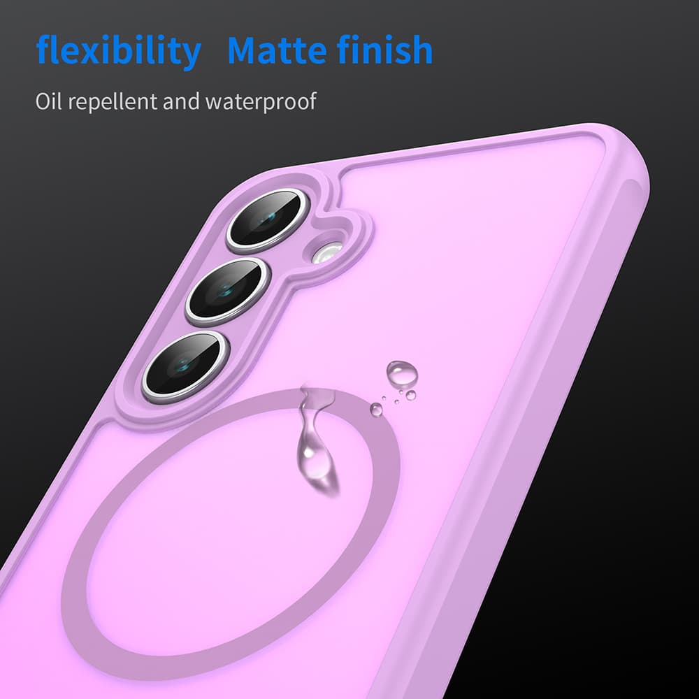 Techsuit HaloFrost II MagSafe pro Samsung Galaxy S25 FE růžová - náhled 5