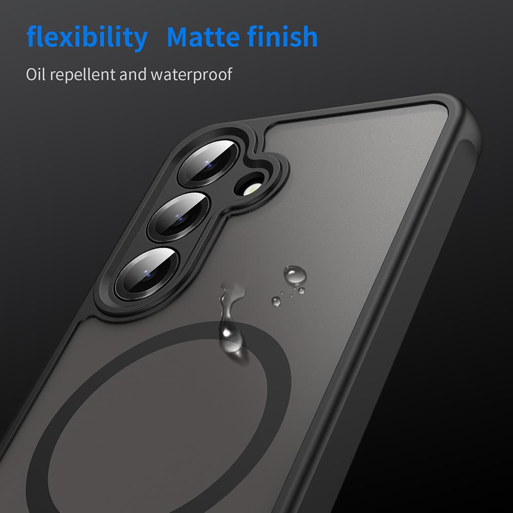 Techsuit HaloFrost II MagSafe pro Samsung Galaxy S25 FE černý - náhled 5