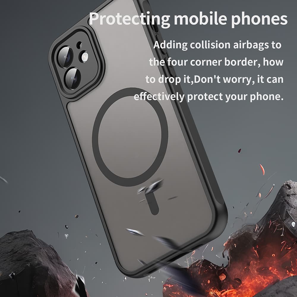 Techsuit HaloFrost II MagSafe pro iPhone 11 černý - náhled 5
