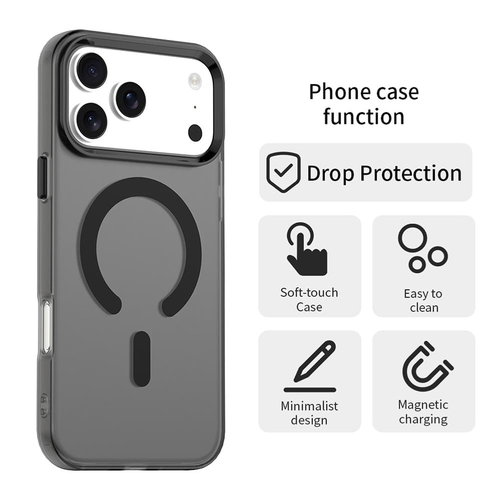 Techsuit CandyCase MagSafe pro iPhone 17 Pro Max černý - náhled 5