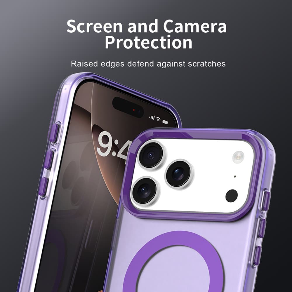 Techsuit CandyCase MagSafe pro iPhone 17 Pro fialová - náhled 5