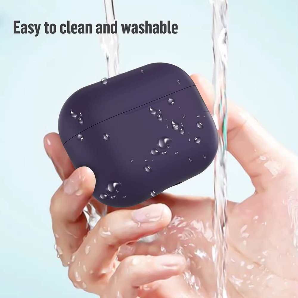 Blueo Liquid Silicone ochranné pouzdro pro AirPods Pro 2 námořnická modrá - náhled 5