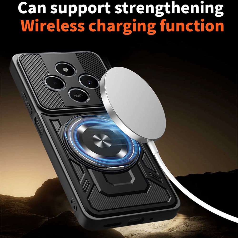 Techsuit RuggedCam pro Xiaomi Redmi 14C Poco C75 šedá - náhled 5