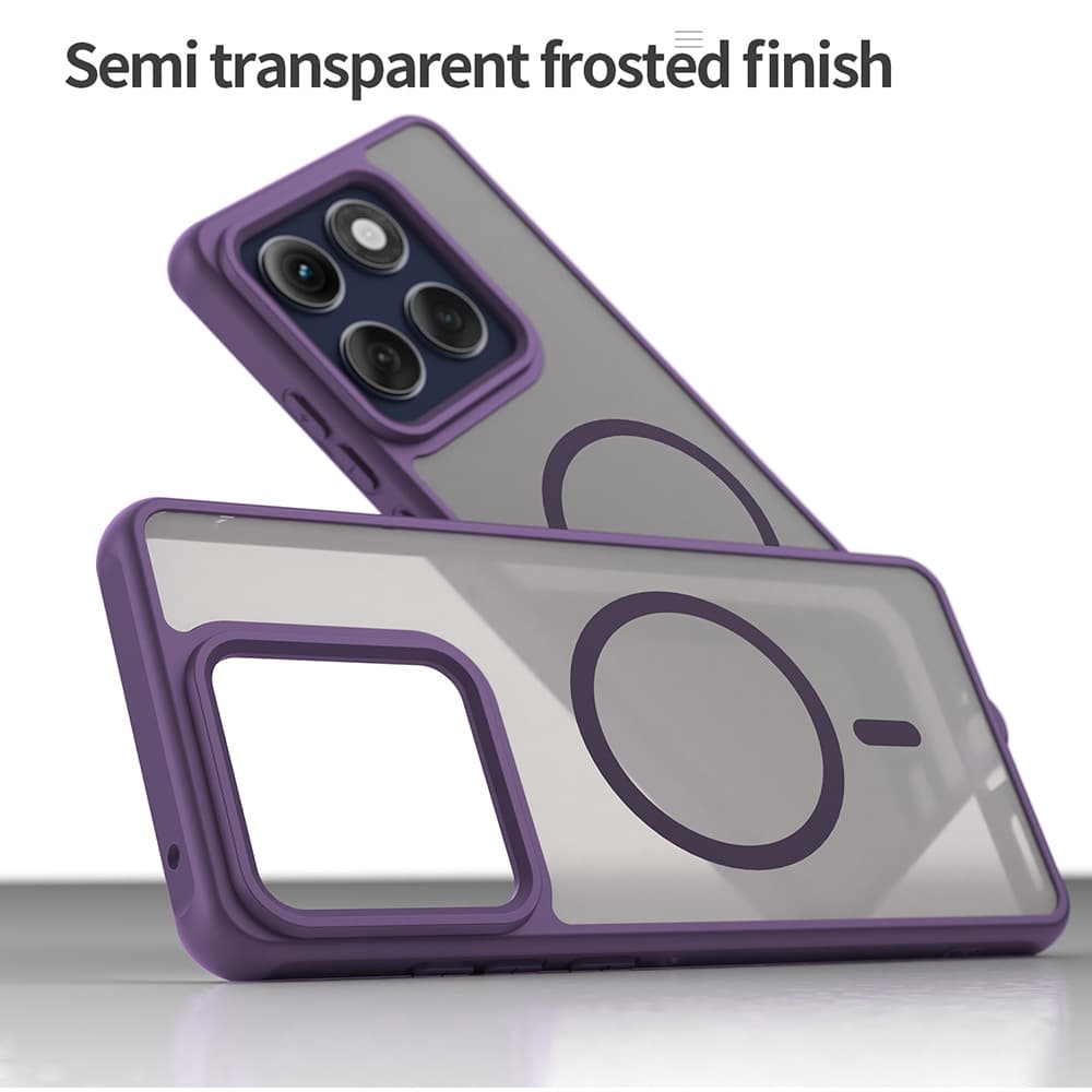 Techsuit HaloFrost II MagSafe pro Motorola Edge 60 Pro fialová - náhled 5