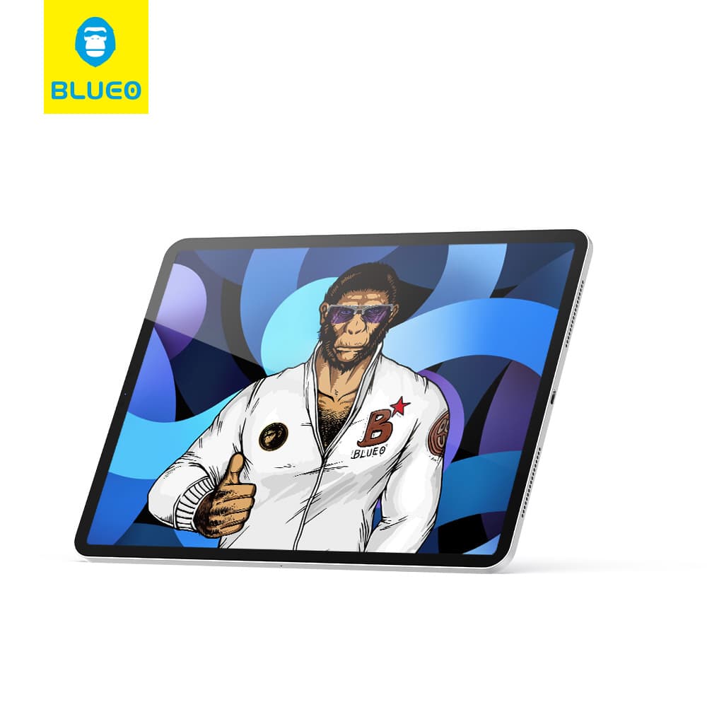 Blueo ochranné sklo proti modrému světlu iPad Pro 12.9 2020 2021 2022 čiré - náhled 5