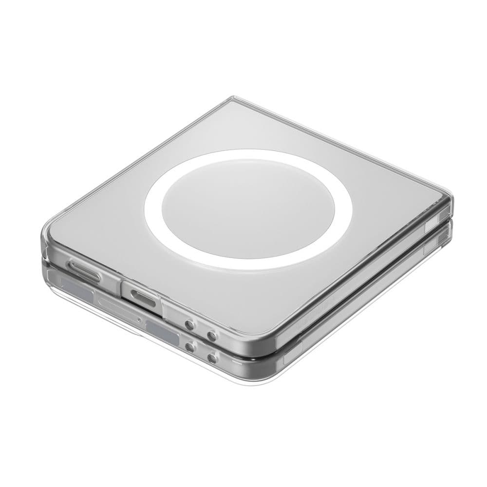 Spigen Air Skin MagSafe pro Samsung Galaxy Z Flip7 křišťálově čirá bílá - náhled 5