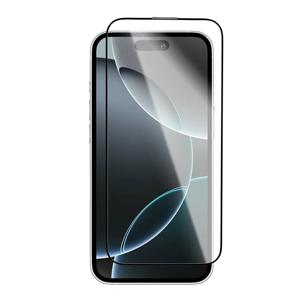 Blueo Crystal Anti-Scratch sklo pro iPhone 15 iPhone 16 černé - náhled 5