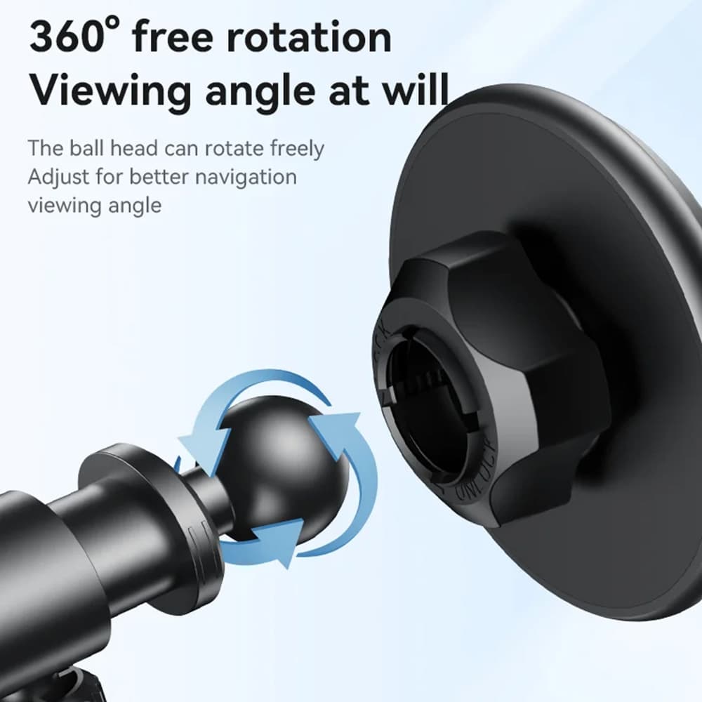 Yesido Car Holder C269 Magnetický na palubní desku černý - náhled 5