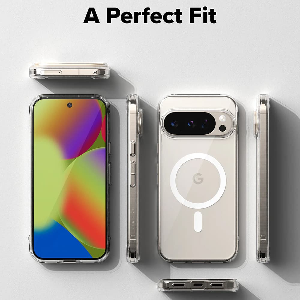 Kryt Ringke Fusion MagSafe pro Google Pixel 10 Pro XL čirý - náhled 5