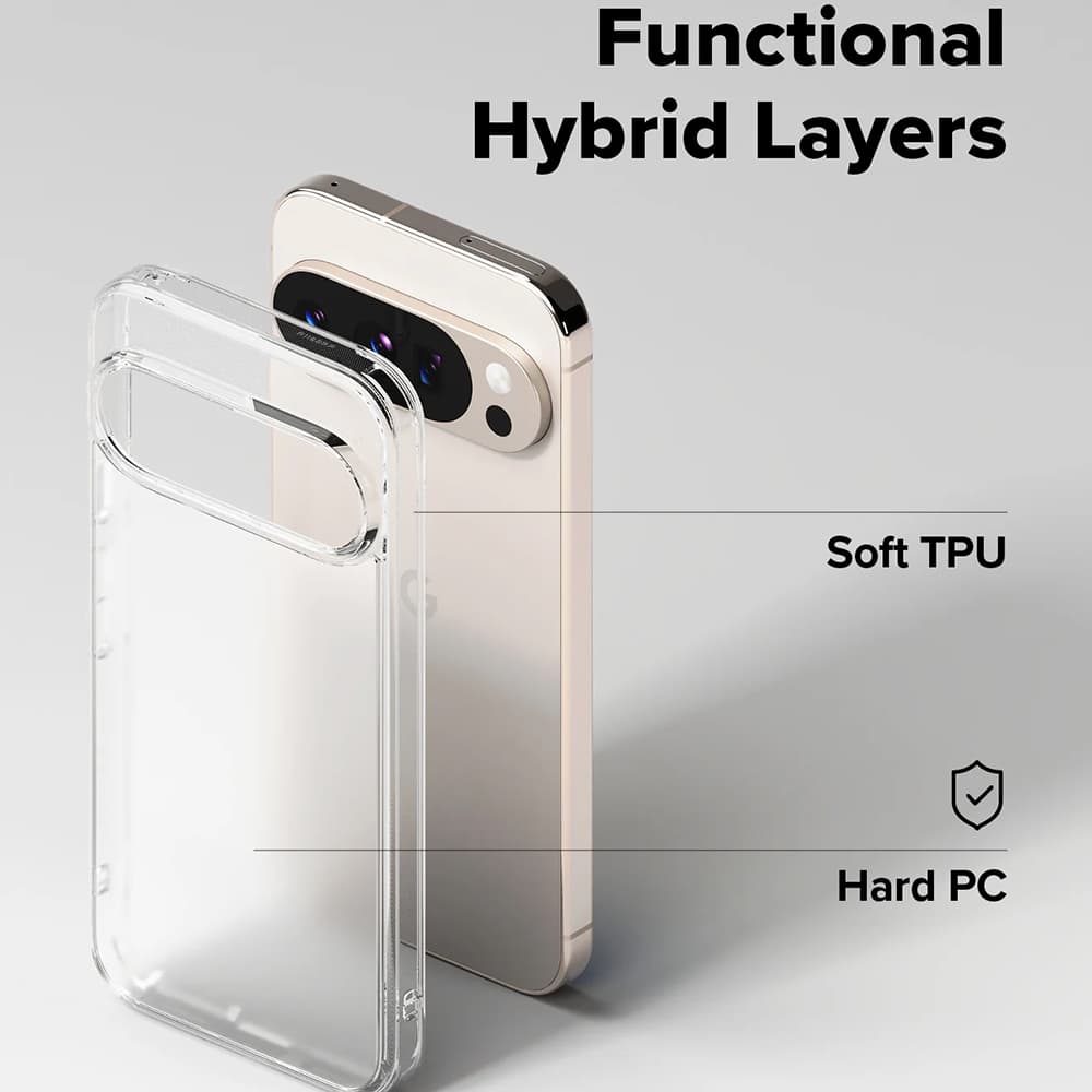 Ringke Fusion Google Pixel 10 Pro XL matně průhledný obal - náhled 5