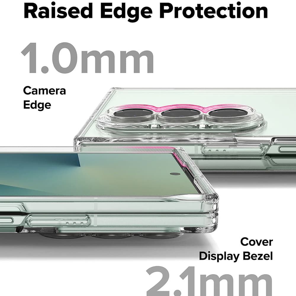Ringke Fusion Samsung Galaxy Z Fold7 průhledný - náhled 5