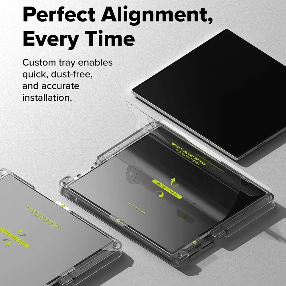 Ringke Dual Easy Pro Film 2 kusy Samsung Galaxy Z Fold7 průhledný - náhled 5