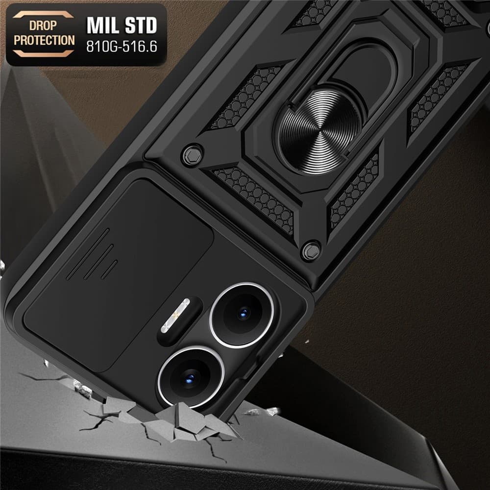 Pouzdro Techsuit CamShield Series pro Xiaomi Poco F7 černé - náhled 5