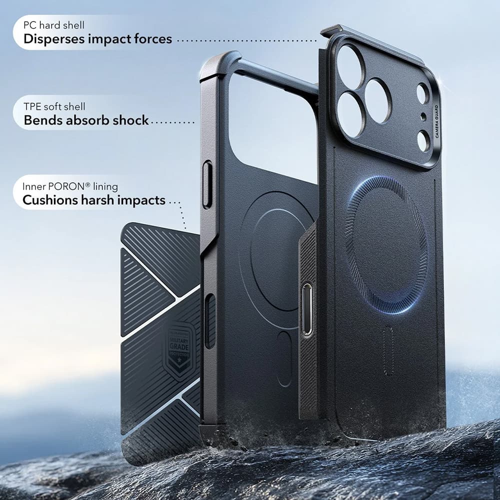 ESR Cyber Halolock pro iPhone 17 Pro černý - náhled 5