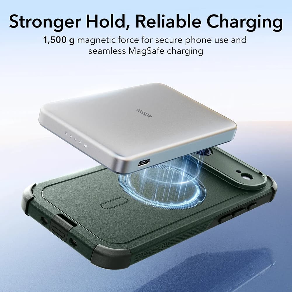 ESR Cyber Halolock pro iPhone 17 Air zelený - náhled 5