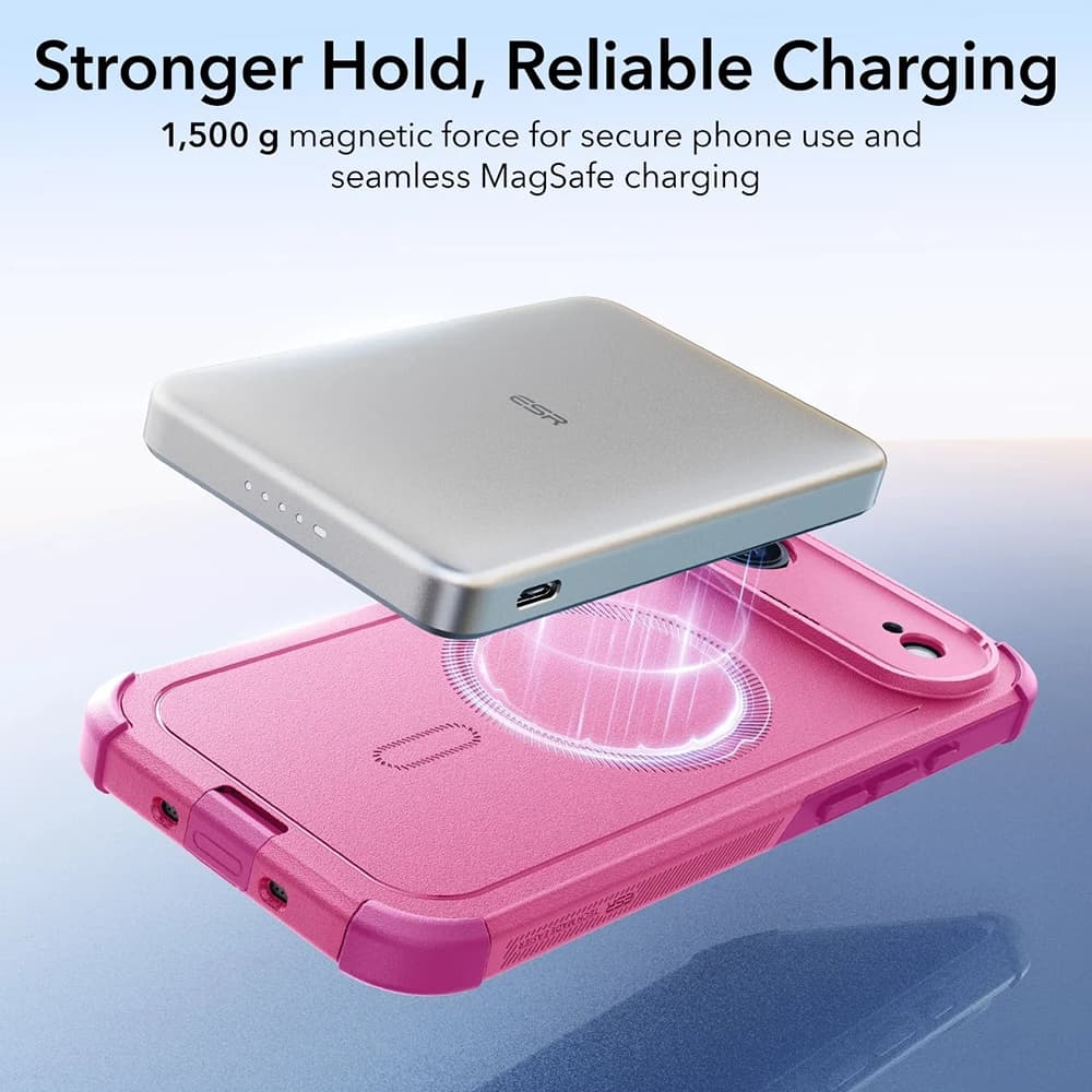 ESR Cyber Halolock pro iPhone 17 Air růžový - náhled 5