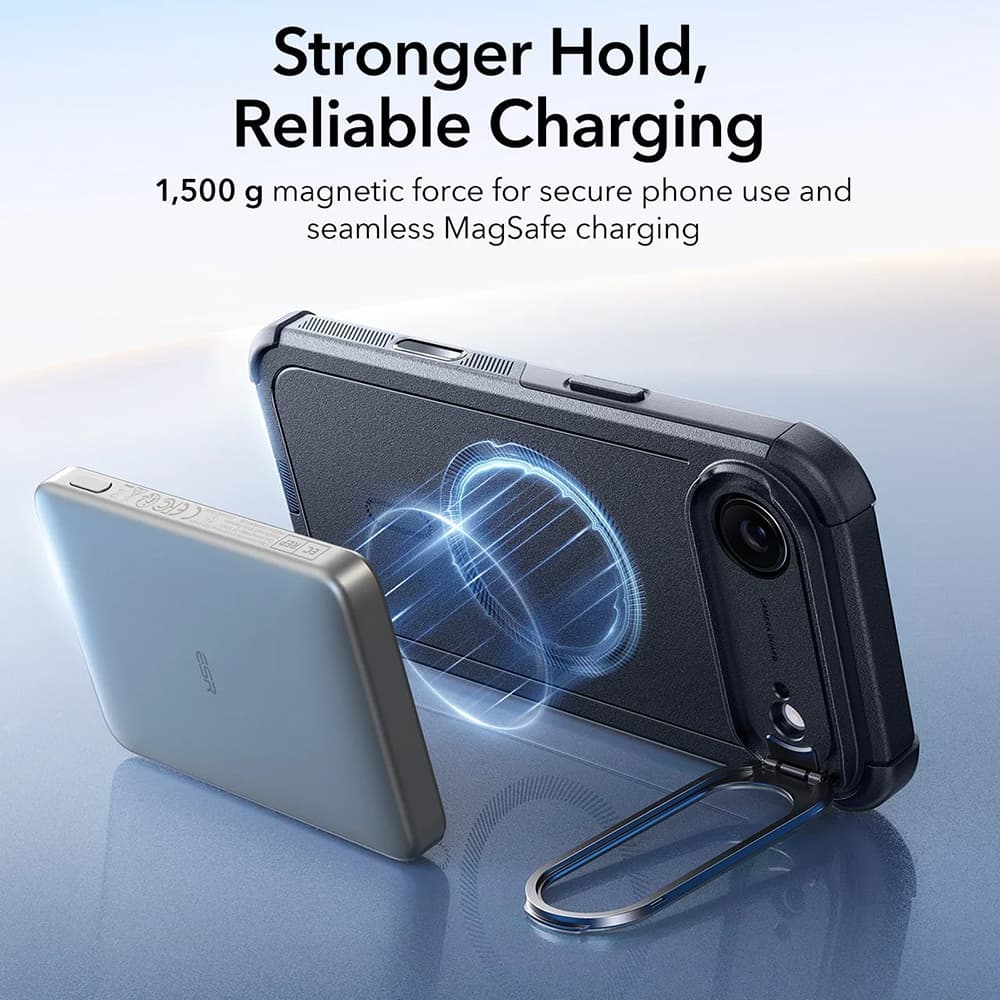 ESR Cyber Armor Kickstand pro iPhone 17 Air černý - náhled 5