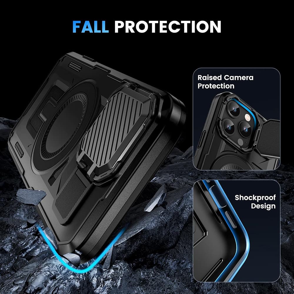 Pouzdro Techsuit CamVault MagSafe pro iPhone 17 Air černé - náhled 5