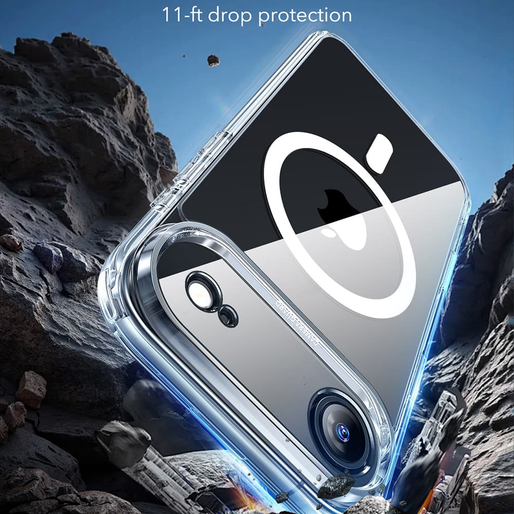 ESR Classic Hybrid HaloLock pro iPhone 17 Air průhledný - náhled 5