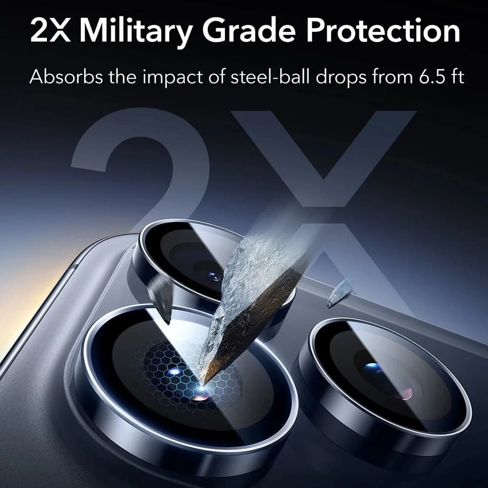 ESR - chrániče objektivu fotoaparátu Armorite - iPhone 14 Pro/Pro Max/15 Pro/Pro Max/16 Pro/Pro Max/17 Pro/Pro Max - modrá - náhled 5