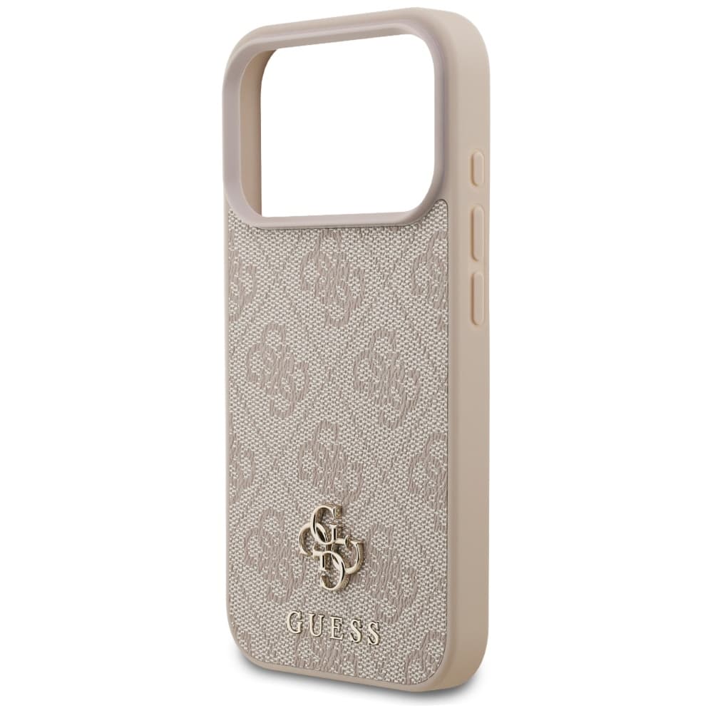 Guess – 4G malé a klasické logo MagSafe (GUHMP17LP4SM4MP) – iPhone 17 Pro – růžové - náhled 5
