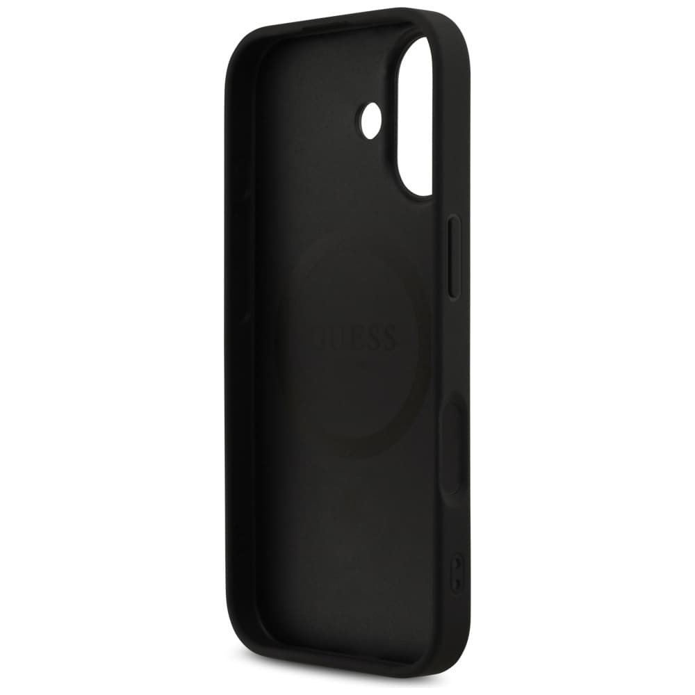Guess - pevné pouzdro 4G Printed Stripes MagSafe (GUHMP17SP4RPSK) - iPhone 17 - černé - náhled 5