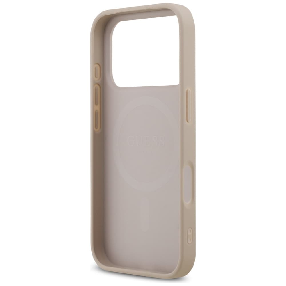 Guess - pevné pouzdro 4G Printed Stripes MagSafe (GUHMP17LP4RPSP) - iPhone 17 Pro - růžové - náhled 5