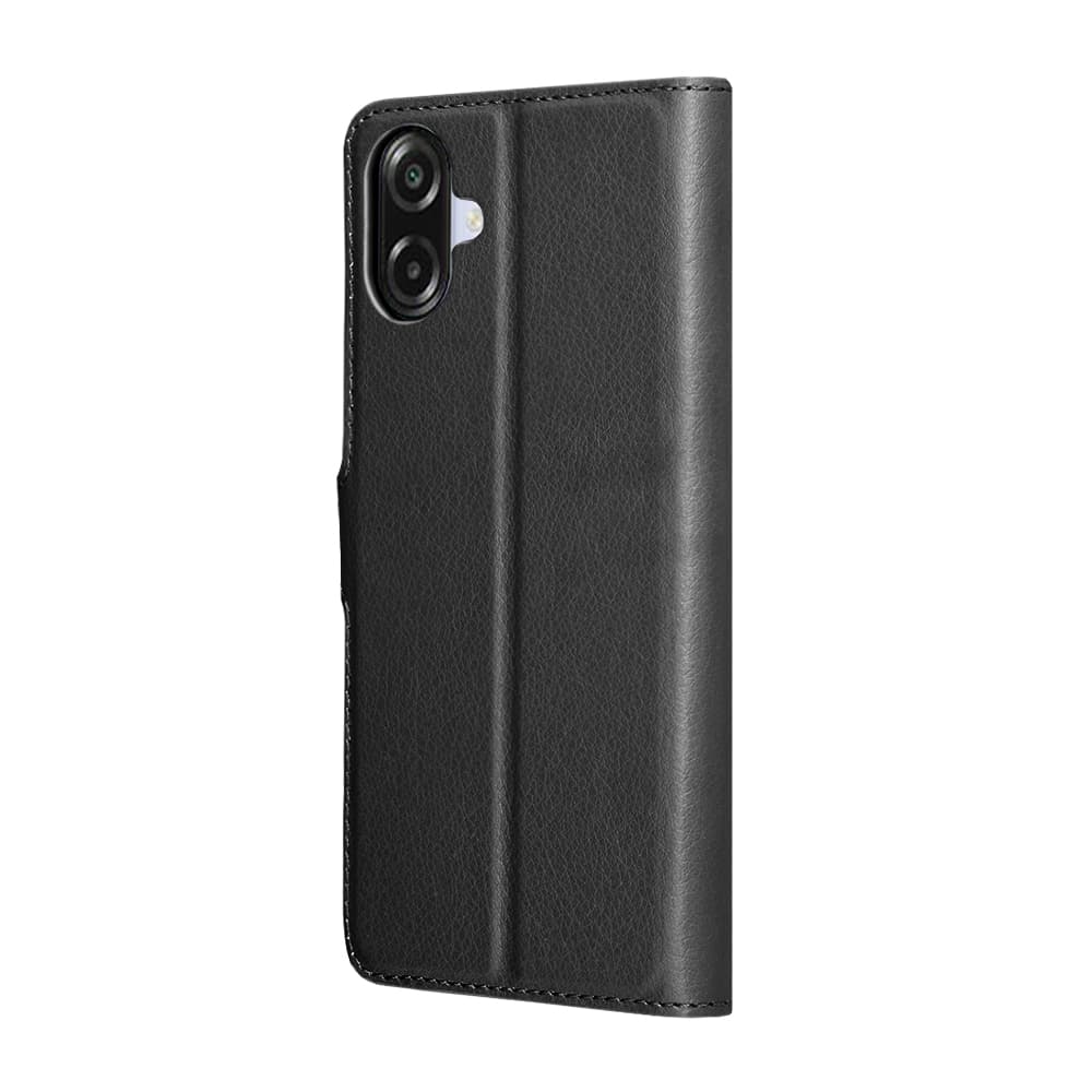 Kožené pouzdro Techsuit Samsung Galaxy A07 4G černé - náhled 5
