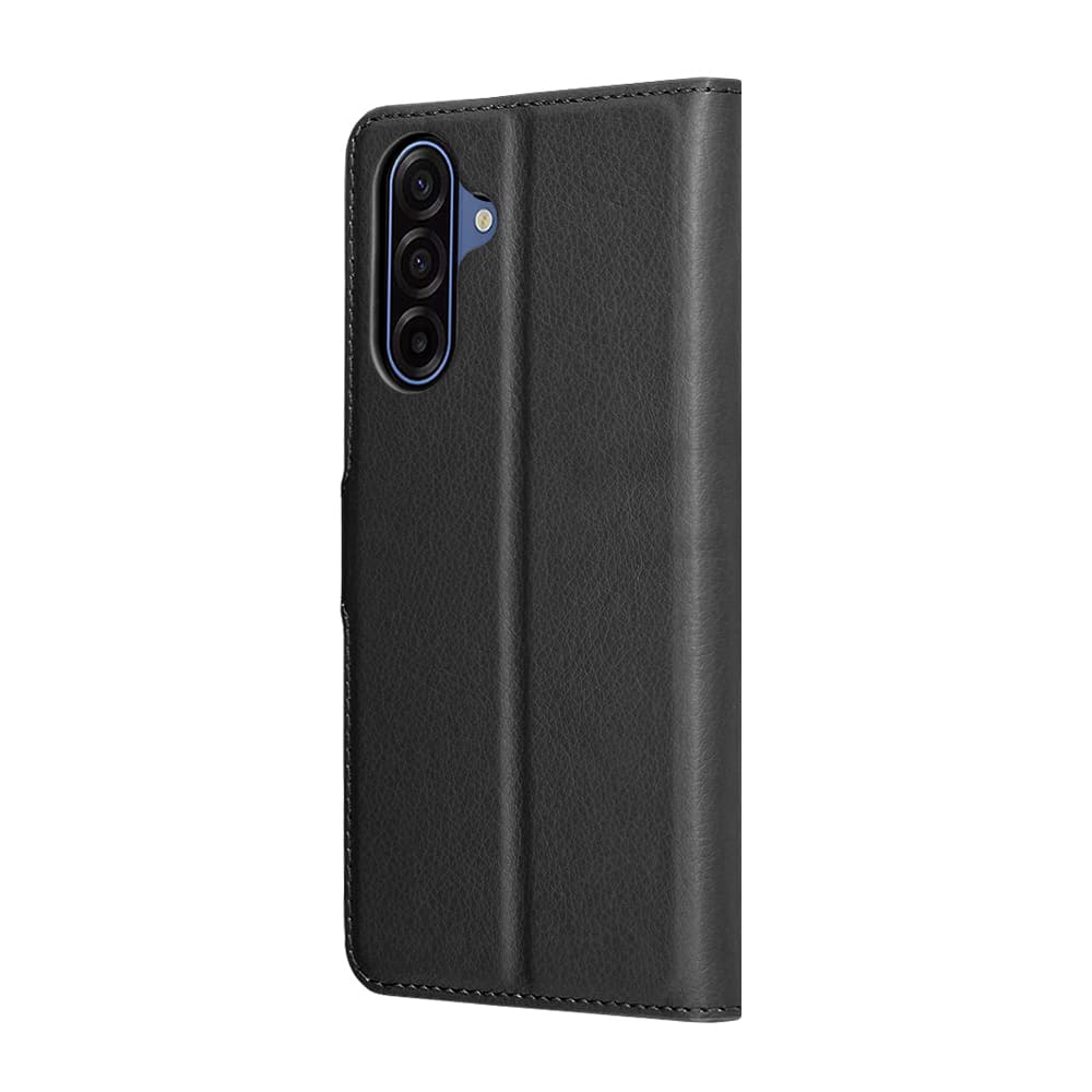 Kožené pouzdro Techsuit Samsung Galaxy A17 5G A17 4G černé - náhled 5