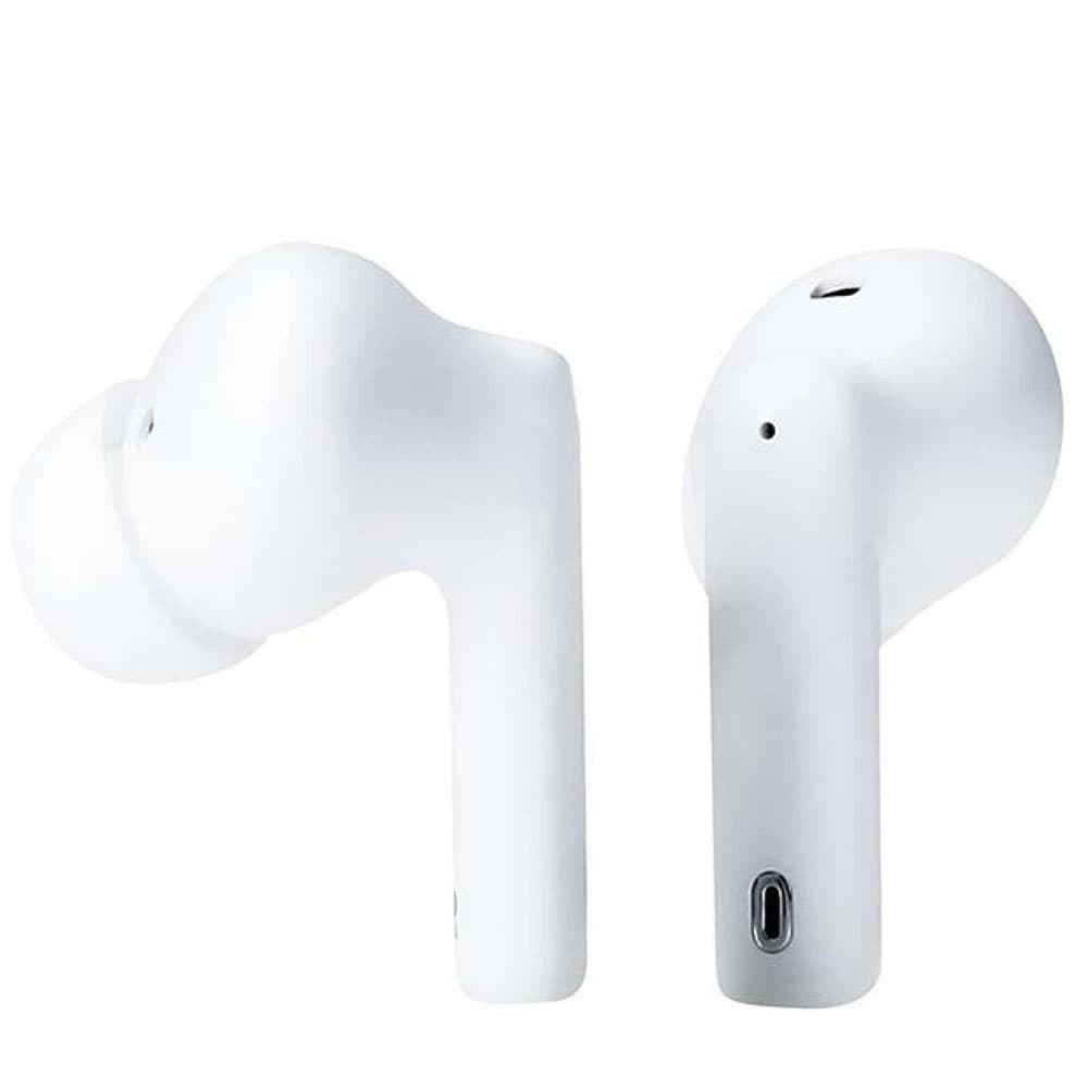 3mk Wireless Earphone Headphones LifePods Bluetooth V5.3 ANC dotykové ovládání bílá - náhled 5