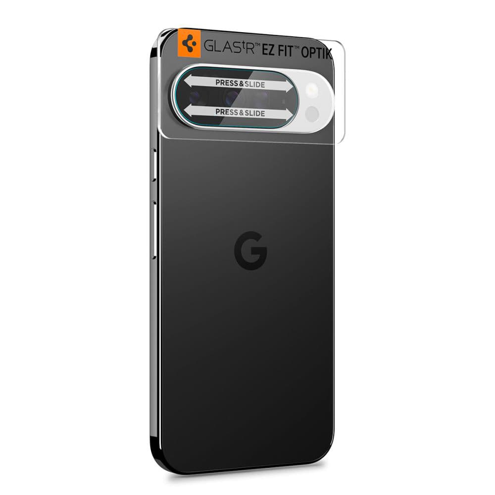 Spigen Optik.tR ochranné sklo na kameru 2 ks Google Pixel 10 Pro čiré - náhled 5