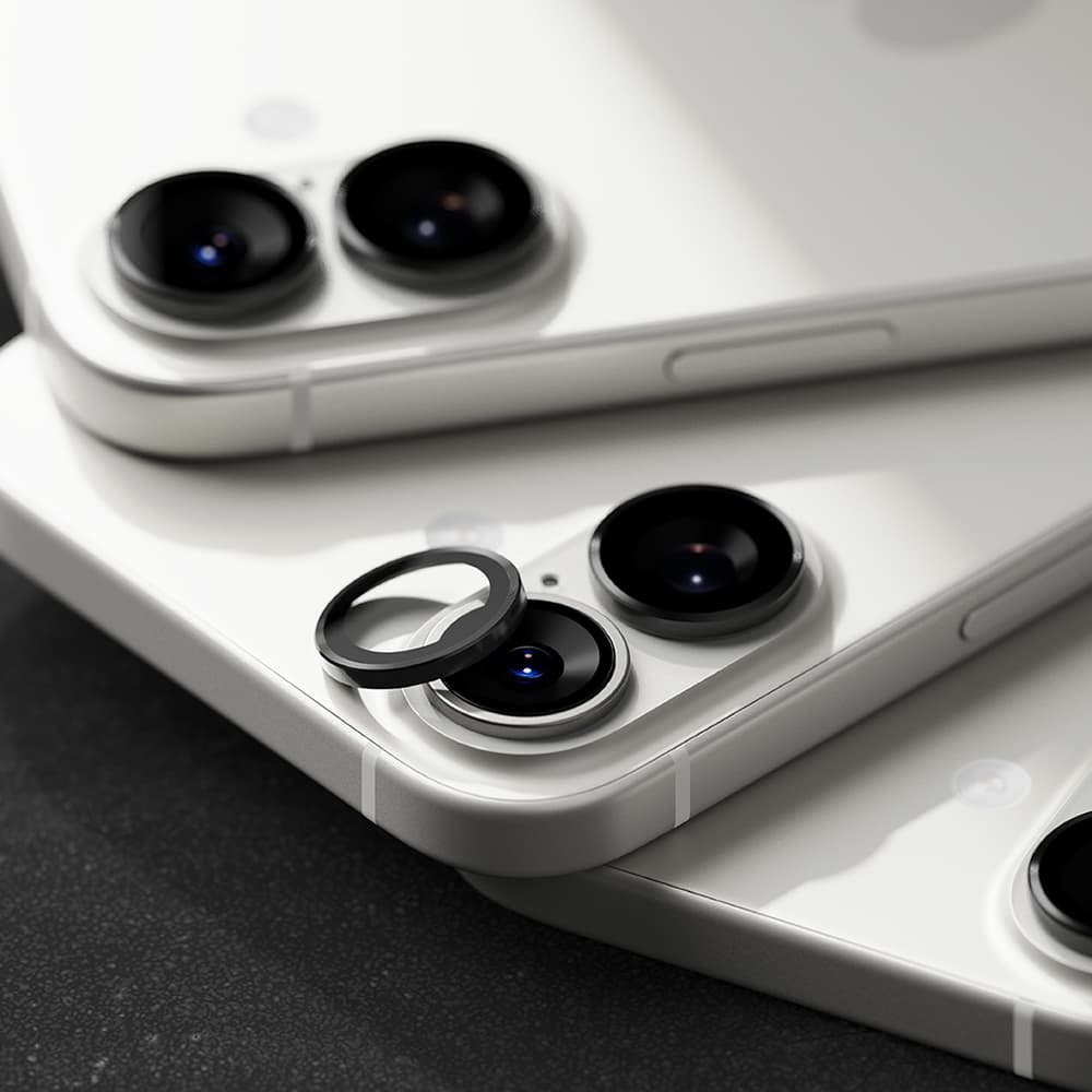 Ringke ochranné sklo na čočku fotoaparátu iPhone 17 černé - náhled 5