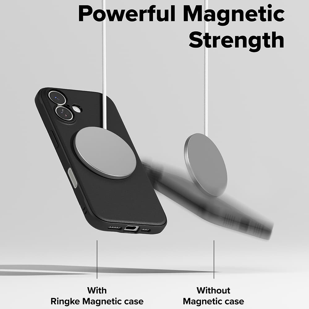 Ringke Onyx MagSafe pouzdro pro iPhone 17 černé - náhled 5