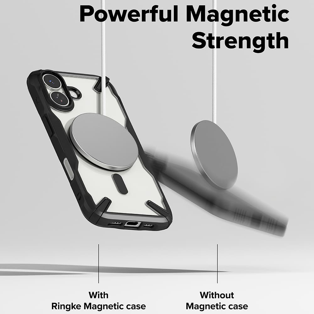 Kryt Ringke Fusion X MagSafe pro iPhone 17 černý - náhled 5