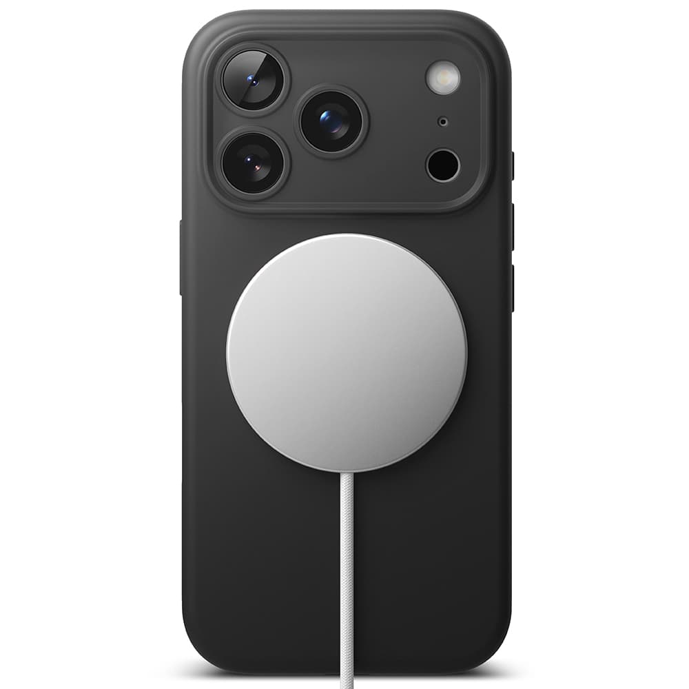 Ringke Silicone Magnetic MagSafe pro iPhone 17 Pro černý - náhled 5