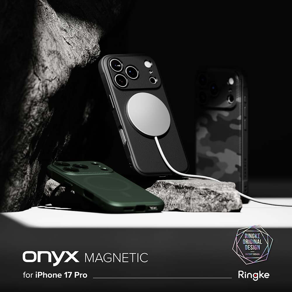 Ringke Onyx MagSafe pro iPhone 17 Pro tmavě zelená - náhled 5