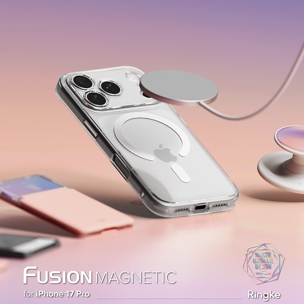 Ringke Fusion MagSafe pro iPhone 17 Pro průhledný - náhled 5