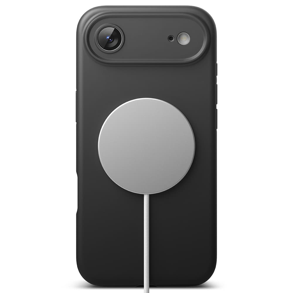 Ringke Silicone Magnetic MagSafe pro iPhone 17 Air černý - náhled 5