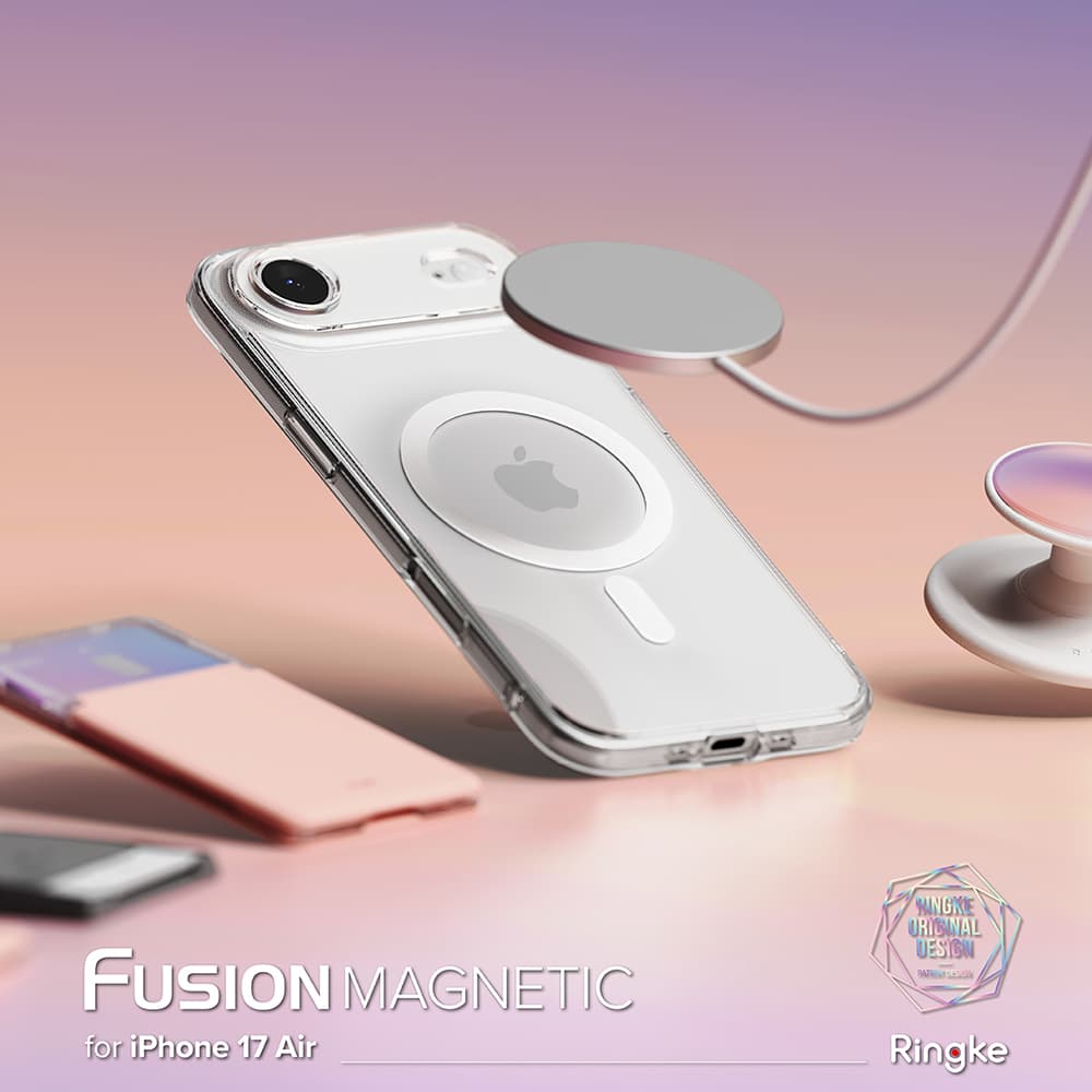 Ringke Fusion MagSafe pro iPhone 17 Air Matně průhledný - náhled 5