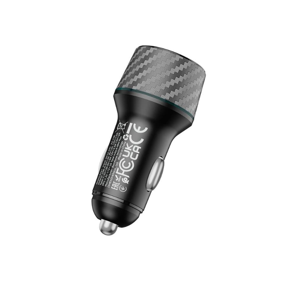 Borofone nabíječka do auta Brilliant BZ21 USB Type-C PD30W QC3.0 48W černá - náhled 5