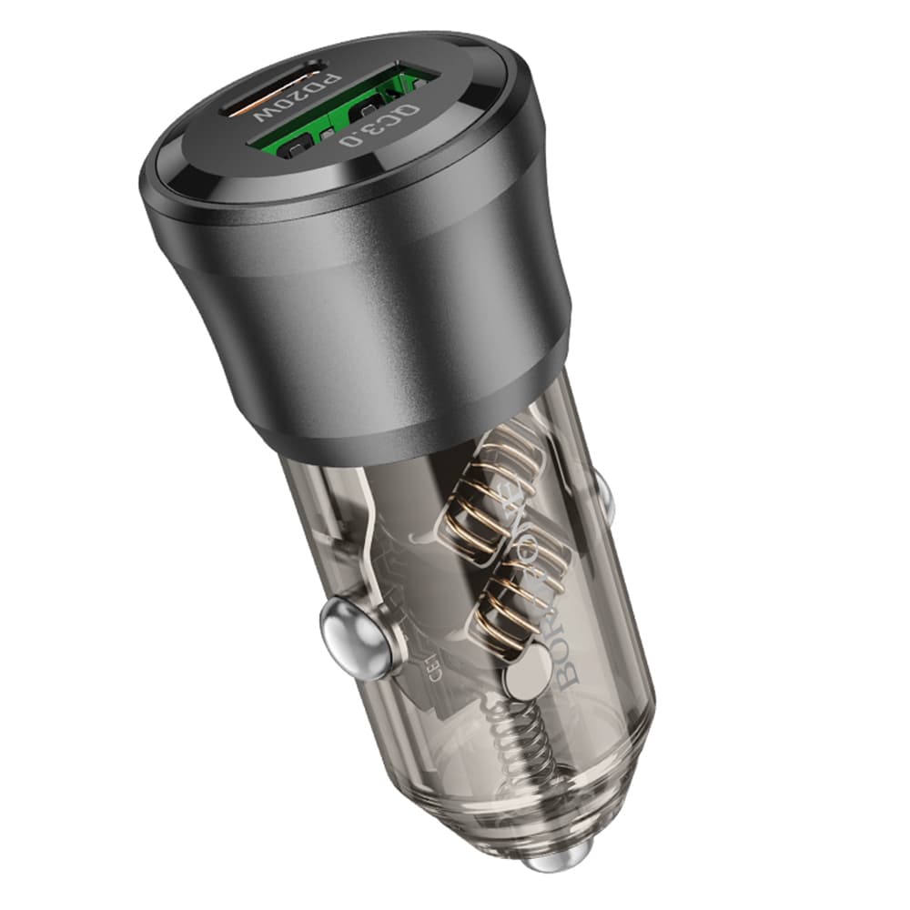 Borofone Journey BZ25 autonabíječka USB-C rychlé nabíjení 38W - náhled 5
