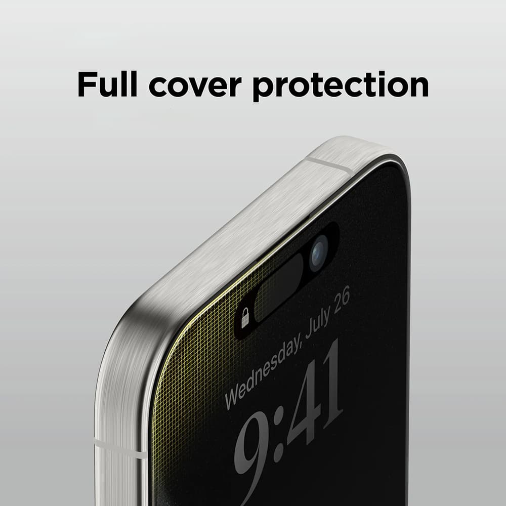 ANANK 2.5D 5X Zesílený 180° Ochranný filtr soukromí iPhone 17 Pro černý - náhled 5