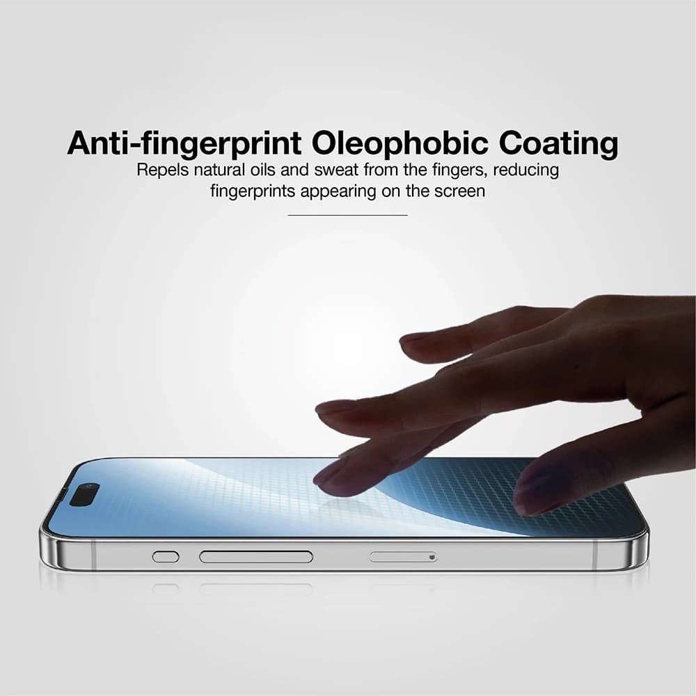 ANANK 2.5D 10X Zesílený CG Ochranné sklo iPhone 17 Pro Max Černá - náhled 5
