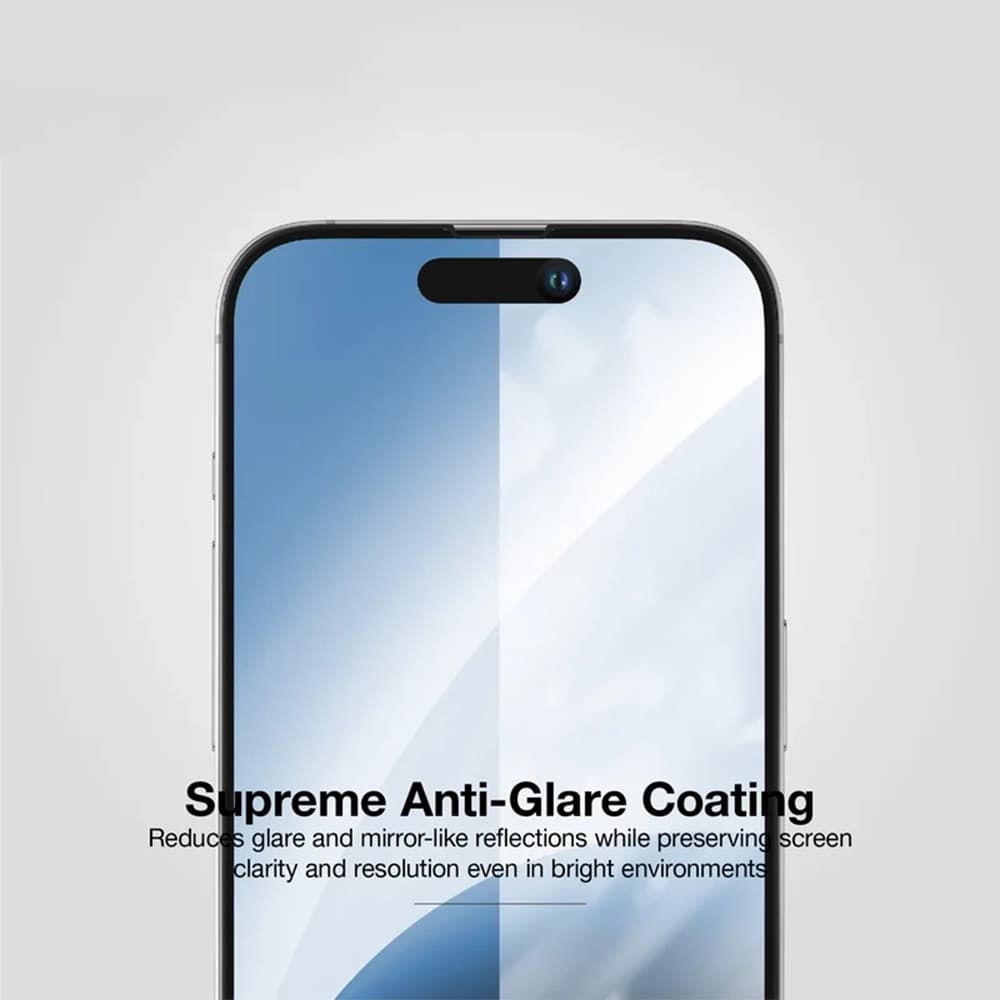 Ochranné sklo ANANK 2.5D 10X Reinforced CG pro iPhone 17 Pro černé - náhled 5