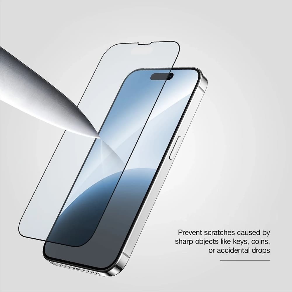 Ochranné sklo ANANK 2.5D 10X Reinforced CG pro iPhone 17 černé - náhled 5