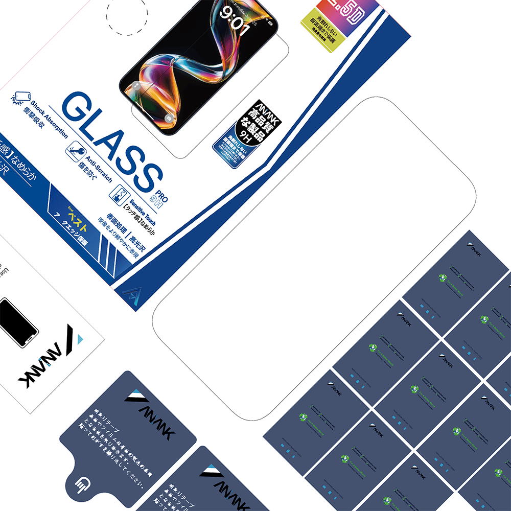 Ochranné sklo ANANK 2.5D 5X Reinforced iPhone 17 černé - náhled 5